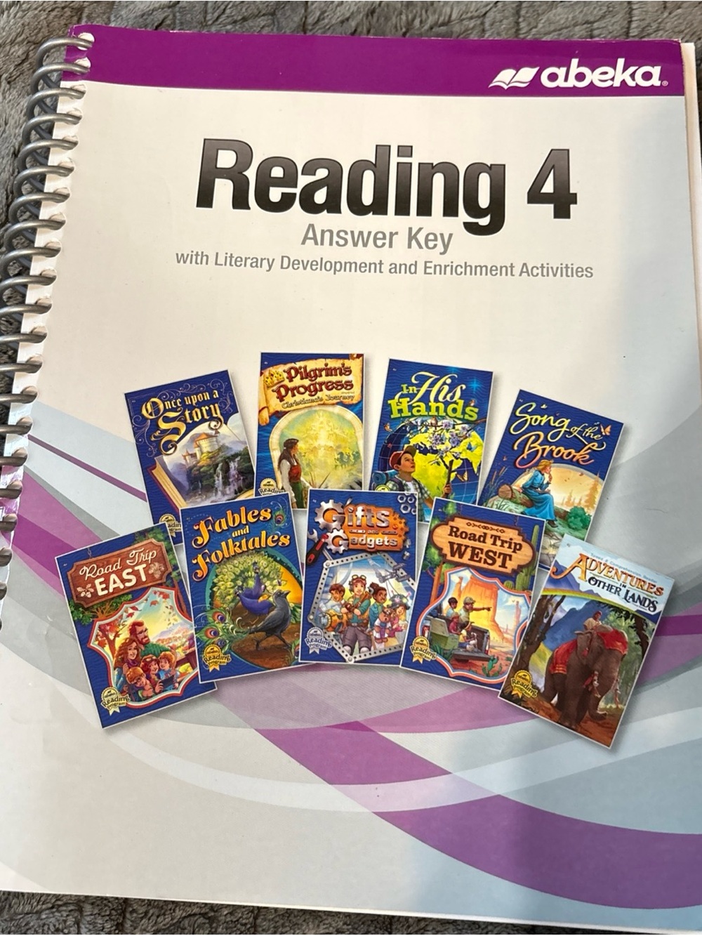 Abeka Reading 4 Answer Key - White & Purple